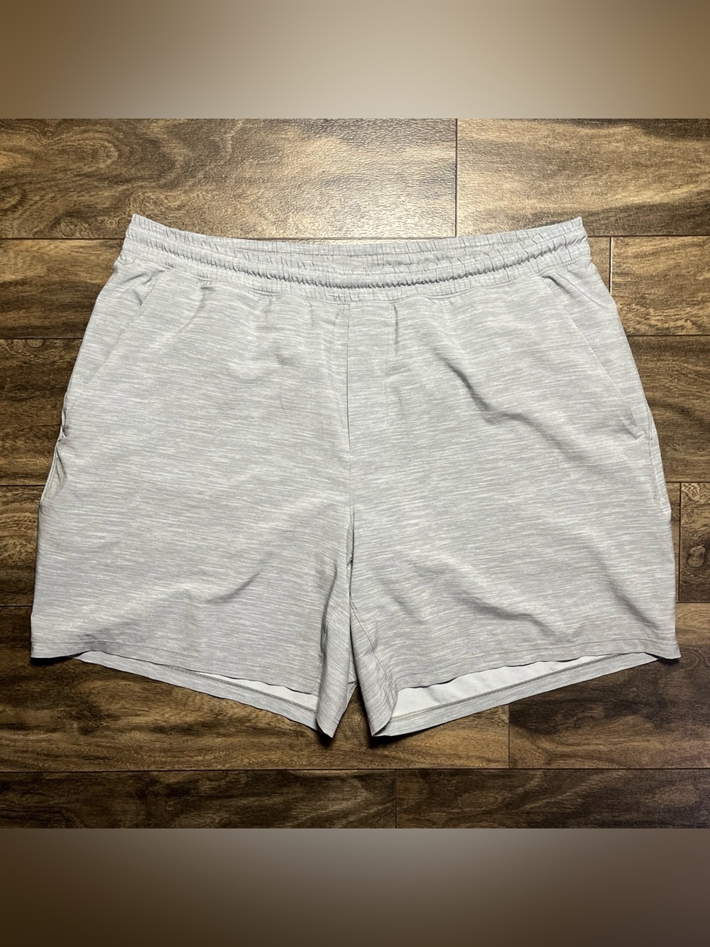 Lululemon Pace Breaker Shorts Mens XXL Lined Running Athletic Heather Gray